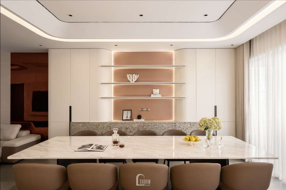 Khu vực bếp ăn của gia đình